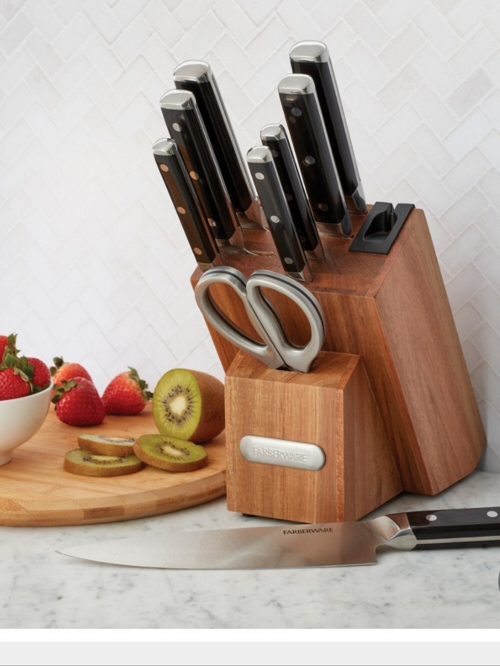 (Ew) Farberware 10 Piece Forged German steel Cutlery Set